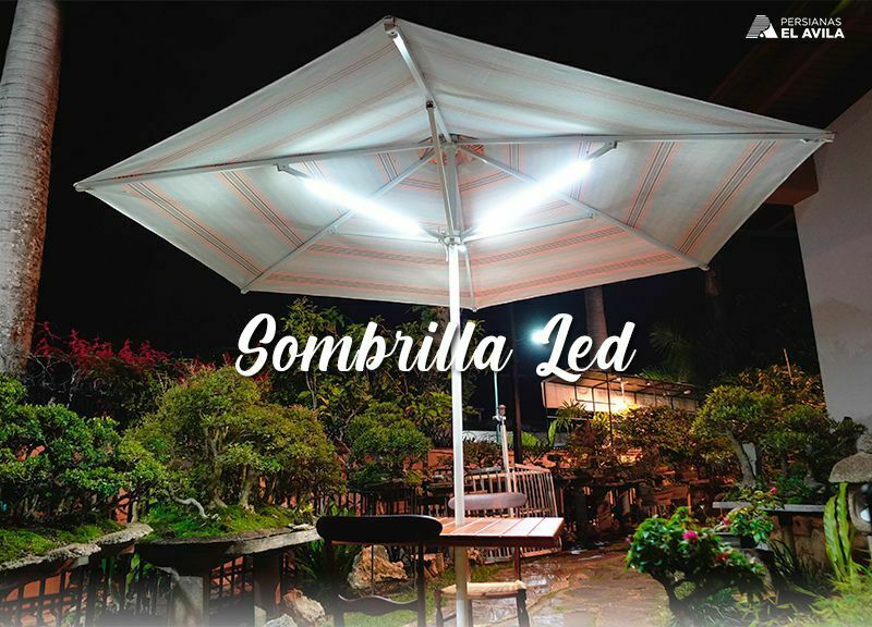 Sombrillas Led